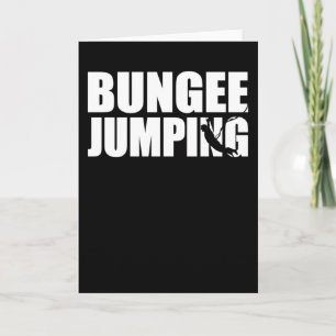 Carte Bungee Jumping Bungy Jump cadeau