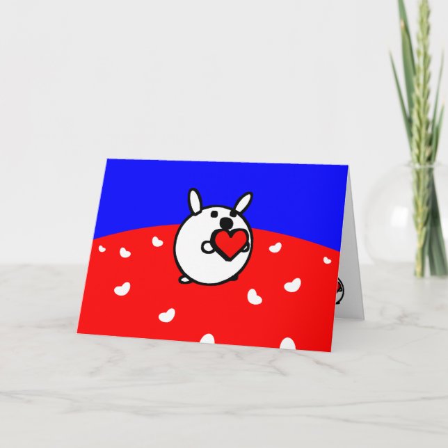 CARTE BUNNY (Devant)