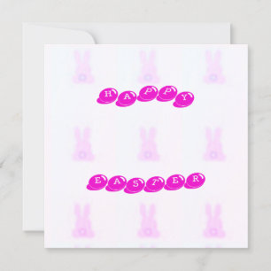 Carte Bunny de Pâques
