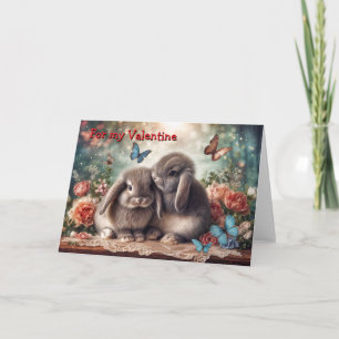 Carte Bunny Love