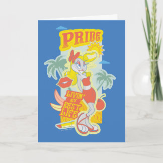 Carte BUNNY™ Pride - Livin' My Best Life