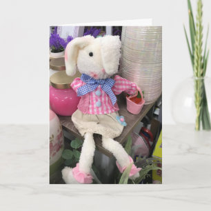CARTE BUNNY * SOUHAITS DE PÂQUES* & * SOUHAITS DE PRINTE