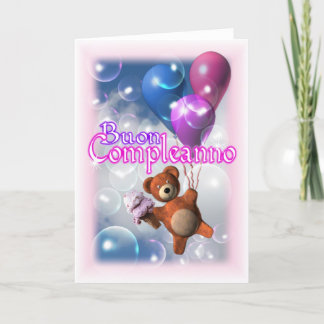 Carte Buon Compleanno Italian Birthday card