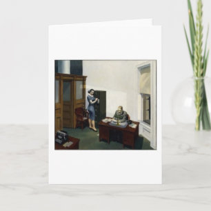 Carte Bureau de nuit - Edward Hopper