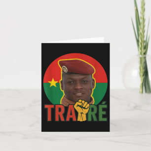 Carte Burkina Faso - Bravo Capitaine Ibrahim Traoré _ Th