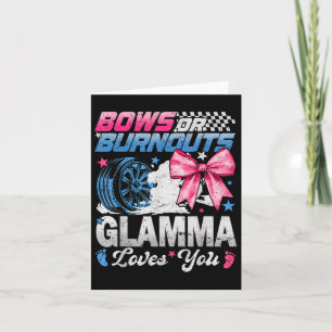 Carte Burnouts Ou Bows Votre Glamma Vous Aime Genre Réve