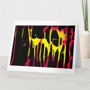 Carte burons et éperons et bacchanal