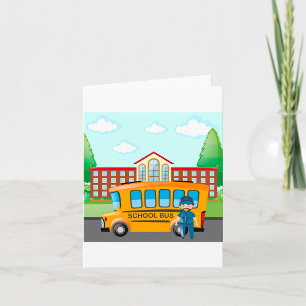 Carte Bus Et Chauffeur Scolaires