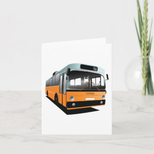 Carte Bus orange