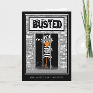 Carte Busted : "Thinking of you... obviously."