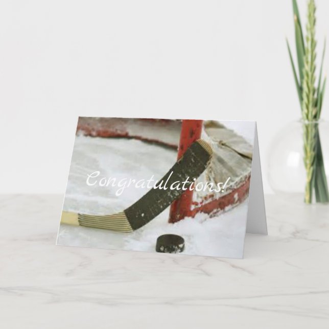 Carte but du hockey (Devant)