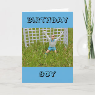 Carte But Keeper Birthday Boy Card