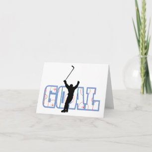 Carte But - Score de hockey sur glace - Cadeaux de sport