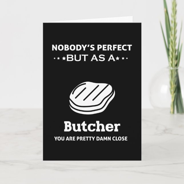 Carte Butcher (Devant)