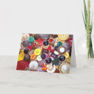 Carte Button Collage with Plaid Scottie Dogs