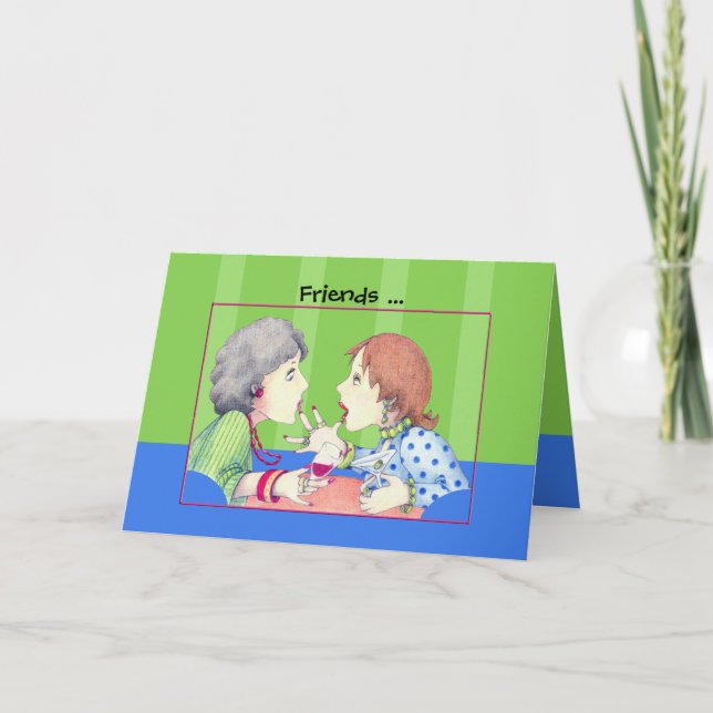 Carte Buzz blue Friends (Devant)