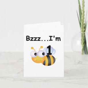 Carte Buzz Bumblebee 1er Anniversaire T-shirts et cadeau
