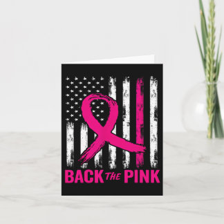 Carte Byck Le Drapeau rose Us Sensibilisation au cancer 