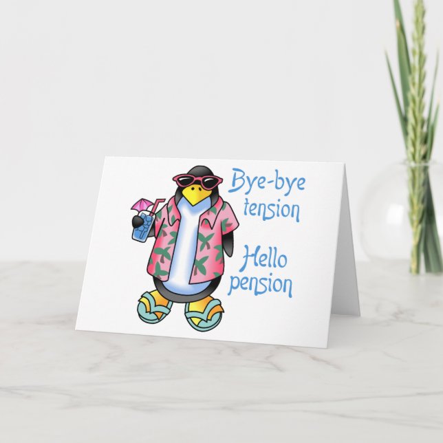 Carte Bye Bye Tension (Devant)