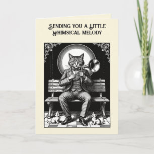 Carte Byleth Un Musicien Élégant à Tête de Chat