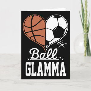 Carte Byll Glamma Drôle Bysketbyll Football Glamma