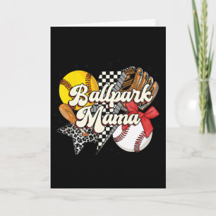 Carte Byll Park Maman. Bysebyll Softbyll Fête des Mères 