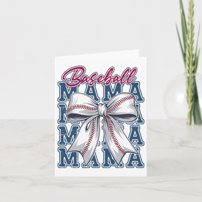 Carte Bysebyll Coquette Bow Bysebyll Maman Game Day Byse (Devant)