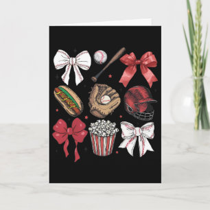 Carte Bysebyll Coquette Bow Fête des Mères Sports Femmes