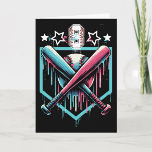Carte Bysebyll Drip 8e Anniversaire Garçons Numéro 8 Jeu