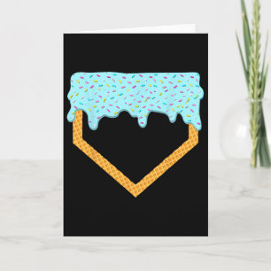 Carte Bysebyll Drip Boys Home Plate Crème Glacée Sport J