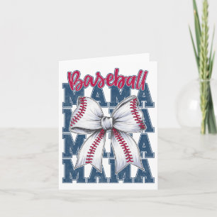 Carte Bysebyll Mama Coquette Bow Game Day Bysebyll Maman