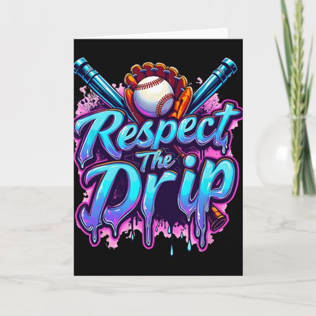 Carte Bysebyll Respect Drip Boys Glace The Drip Yout (Devant)