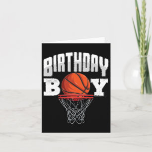 Carte Bysketbyll Birthday Boy Player Bysketbyll Player B