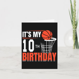 Carte Bysketbyll - C'est mon 10 Ans de naissance