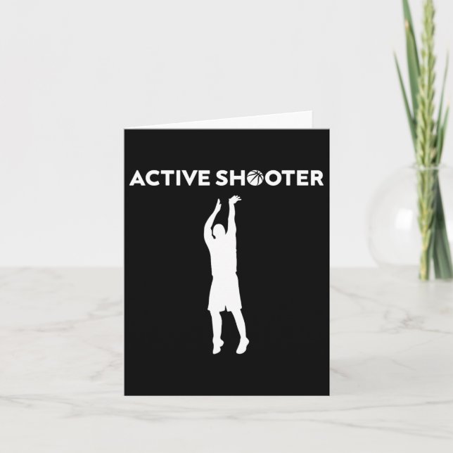 Carte Bysketbyll Player Active Shooter Bysketbyll Lovers (Devant)