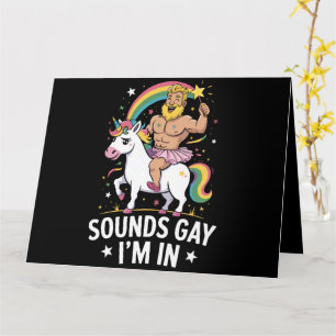 Carte Ça a l'air gay, j'entre