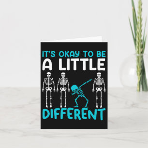 Carte Ça va à un syndrome de tourette Turquoise différen