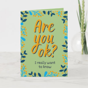 Carte Ça Va ? Penser À Vous