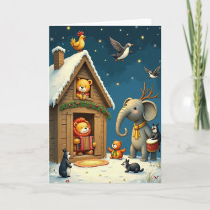 Carte Cabane Fantaisiste d'Hiver