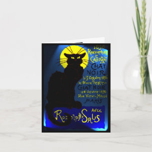 Carte Cabaret du Chat Noir