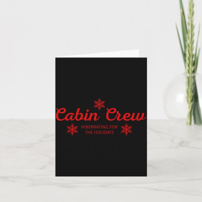 Carte Cabin Crew Christmas Pjs Family Christmas Pajamas  (Devant)