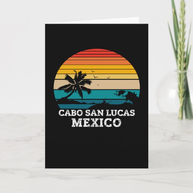 CARTE CABO SAN LUCAS MEXICO (Devant)