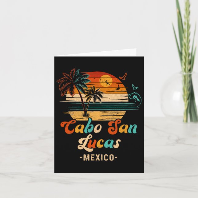 Carte Cabo San Lucas Mexique Vacances 2025 Matching Fami (Devant)