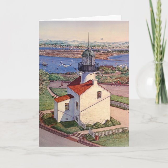 CARTE CABRILLO VIEILLE PINTE. PHARE DE LOMA (Devant)