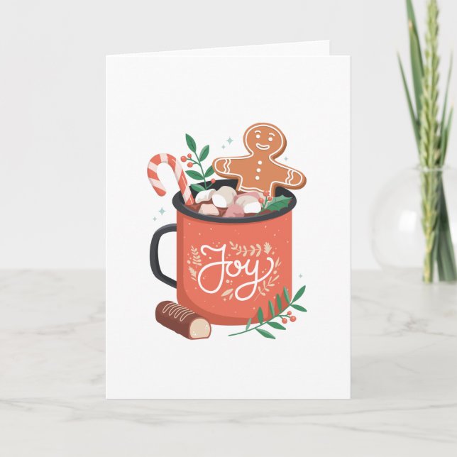 CARTE CACAO CHAUD NOËL (Devant)