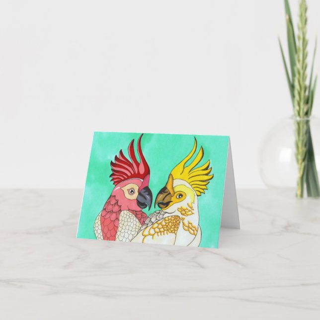 Carte Cacatoès ! (Devant)