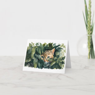 Carte Cachet adorable à Bushes BLANC