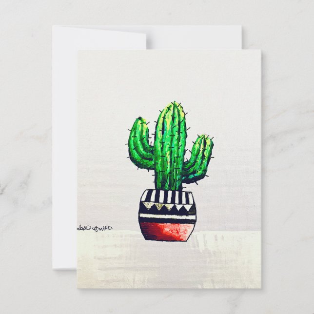 Carte Cactus (Devant)