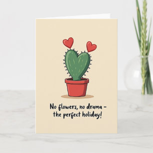 Carte Cactus d'Amour sans Drame