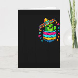 Carte Cactus Pinata Pochette Cinco De Mayo Fête Mexicain